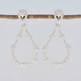Andrea White Stud Earrings India - Elegant Fashion Jewelry